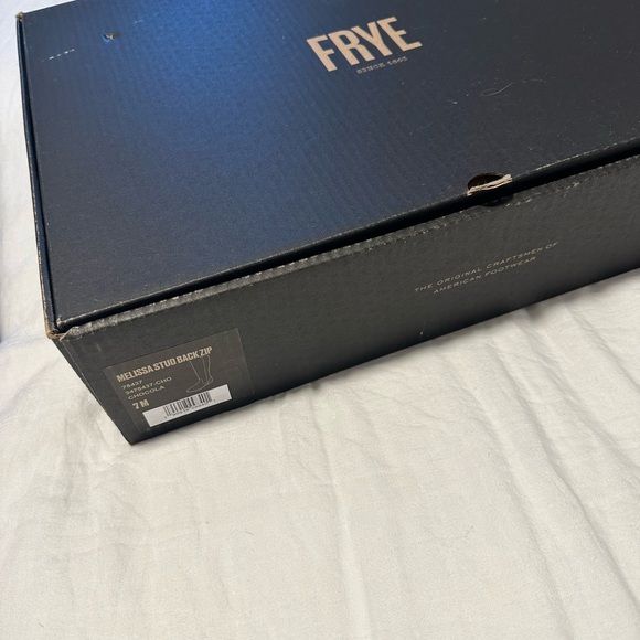 Frye Melissa stud back zip leather boots - Picture 4 of 5